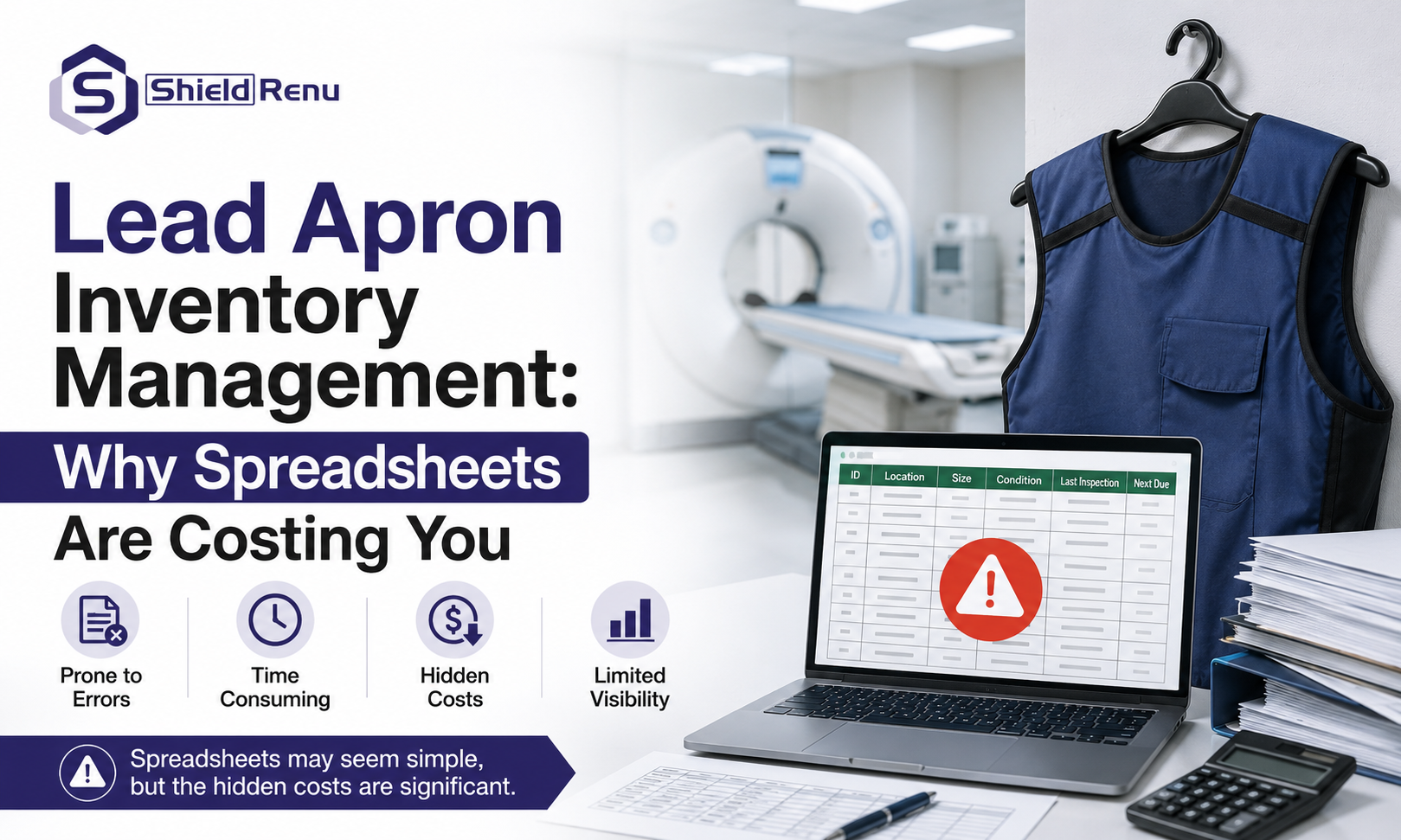 Lead Apron Inventory Management: Why Spreadsheets Are Costing You