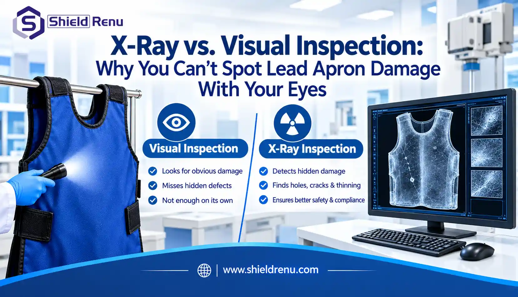 X-Ray vs. Visual Inspection: Why You Can’t Spot Lead Apron Damage With Your Eyes